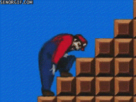 Hes been climbing this for a while