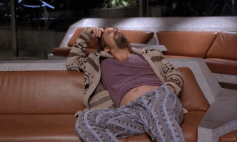 Big lebowski the dude is bored