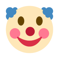 Clown Face Emoji