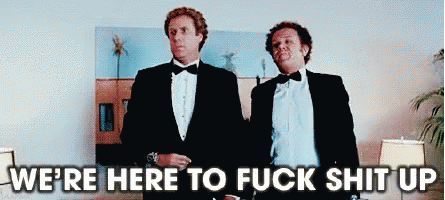 Step brother were here to fuck shit up