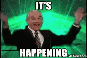Its happening