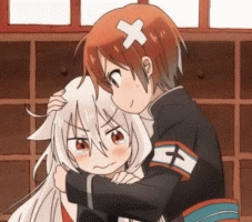 Anime hug down 3