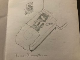 Shijima in the teen suicide bed