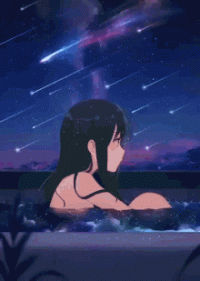 Sky shooting star