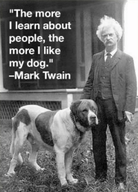 Screenshot 2021 02 16 mark twain quotes about dogs the more i learn about people the more i li
