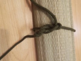 Siberian hitch without loop  stopper