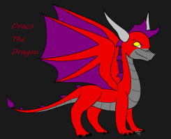 Draco the dragon by cinnamonrollbunny d9hcdsy