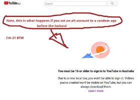 Yt alt with random age