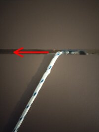 Sliding door setup   arrow