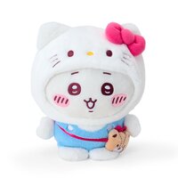 Sanrio Chiikawa Plush Toy Chiikawa Hello Kitty Polyester Ages 3 And Up 826375 4550624826372 0