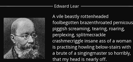Quote a vile beastly rottenheaded foolbegotten brazenthroated pernicous piggish screaming edwa