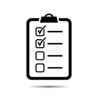 List Icon Stock Illustrations – 199,662 ...