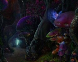 72919 download 1920x1080 forest alice american mcgee alice cheshire cat