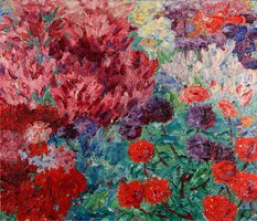 EmilNolde BlumengartenohneFigur1908