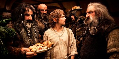 Bilbo Baggins and Dwarves The Hobbit 1