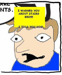 Iwarnedyoustairs