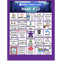 10 week card