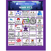 13 week card