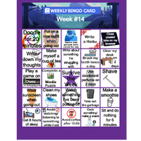 14 week card