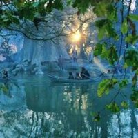 28763544 8354319 Elven forests as depicted in the Lord of the Rings movie franchi a 28 1590401