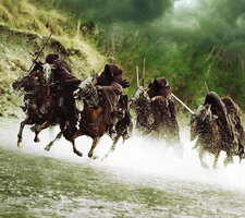 HD wallpaper lord of the rings art fantasy hobbit horse nature river war