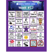 17 week card