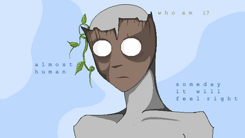 Hollow with text 3