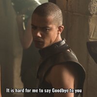 It is hard for me to say goodbye to you sdg