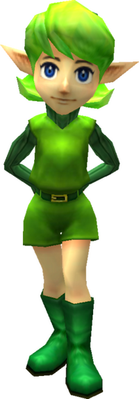 224px OoT3D Saria Model 547042501